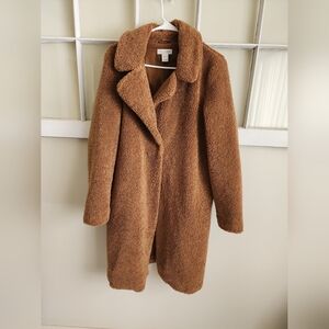 Cozy Brown Teddy Coat
